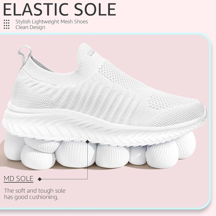 Жіночі кросівки Littleplum: дихаючі, легкі, для бігу та спорту. Чорно-білі, розмір 37 EU