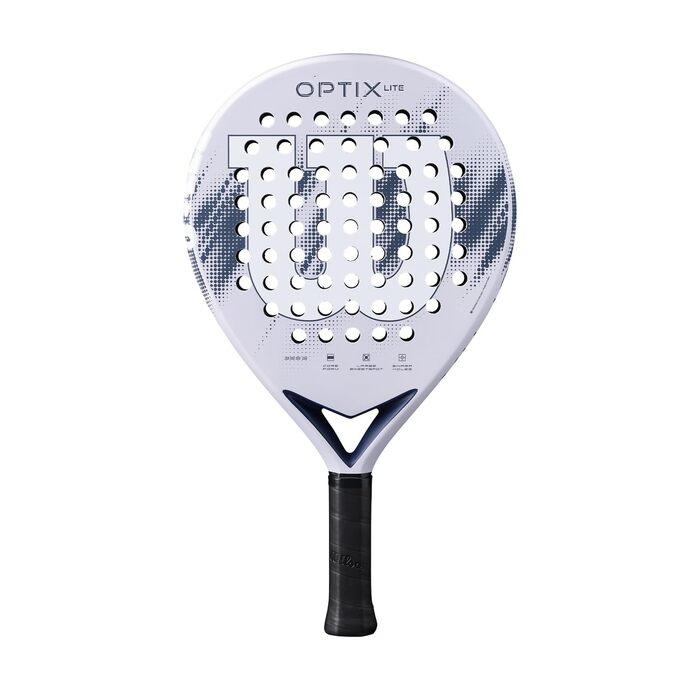 Ракетка для падел Wilson Optix V2 Lite (фіолетова) - легка, для початківців, з скловолокном, 50x29.9x7 см
