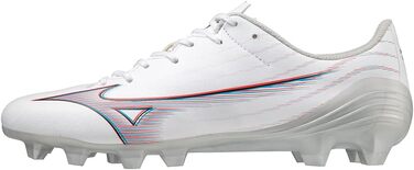 Дитячі футбольні бутси Mizuno Alpha Select Junior - біло-червоні