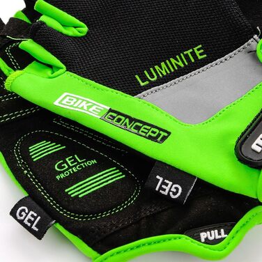 Рукавички для гірського велосипеда Meteor Radhandschuhe Gel GX31 Green - чоловічі, жіночі, дитячі, для даунхілу та хайкінгу