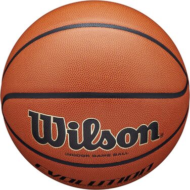 Баскетбольний м'яч Wilson Evolution розмір 7, коричневий, для дорослих, універсальний
