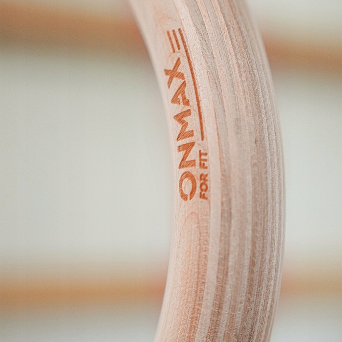 Гімнастична стінка ONMAX дерев'яна, 230 см, до 120 кг, 11 щабелів