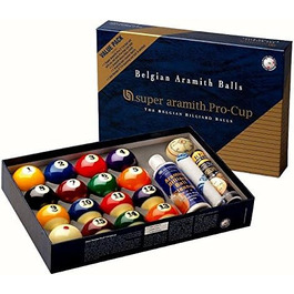 Комплект більярдних куль Super Aramith Pro Cup 57,2 мм, Value Pack