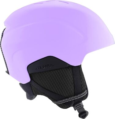 ALPINA PANOMA MAG Q лижна маска для дорослих, змінні лінзи OTG, антифог, ударостійка, 100% UV-захист, колір ліловий, 51-55 см