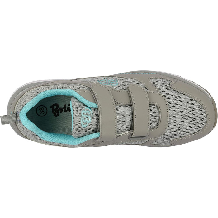 Жіночі фітнес-кеди Brütting Performance V сіро-бірюзові (38 EU)