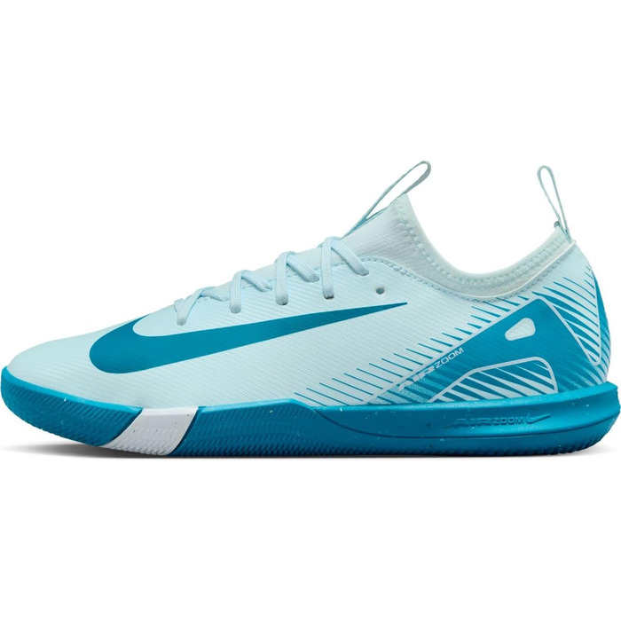 Дитячі футбольні бутси Nike Zoom Vapor 16 Academy IC (33 EU, Glacier Blue Blue Orbit)