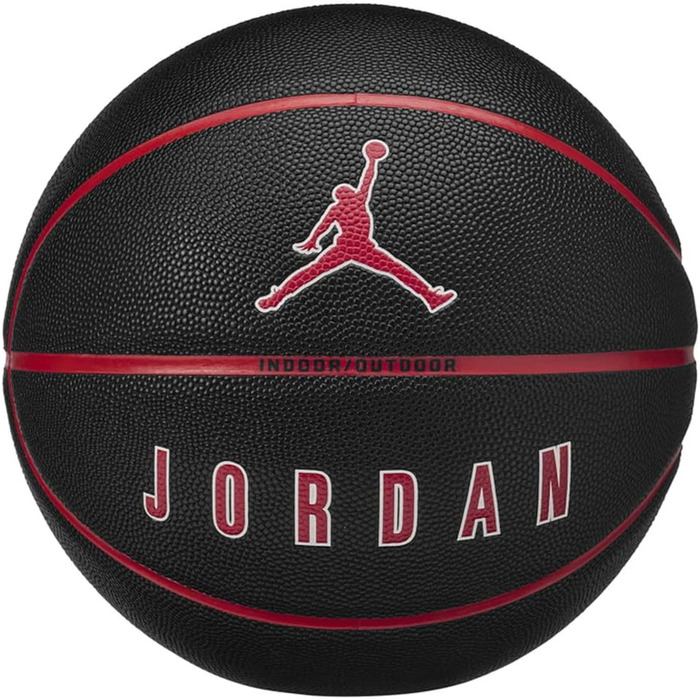 Баскетбольний м'яч Jordan Ultimate 2.0 8P, розмір 7, для вулиці та залу, чорний, унісекс