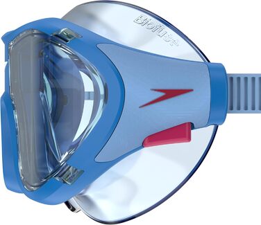 Маска для плавання Speedo Biofuse Junior (блакитна) - для дітей, відкрита вода, водонепроникна
