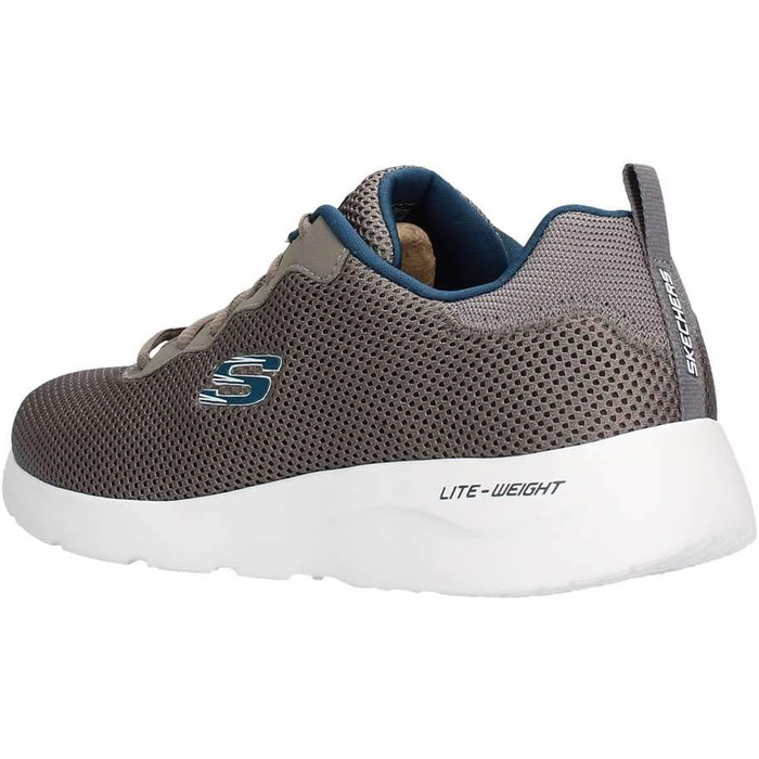 Кросівки Skechers Dynamight 2.0 Rayhill для чоловіків (47.5 EU, сірий сітка з оздобленням з PU)