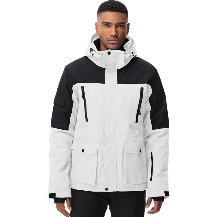 Спортивний костюм для чоловіків YEEFINE (M, #5 Білий + Білий)