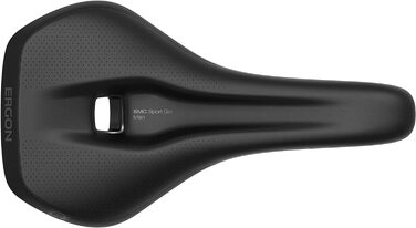Ергономічне велосипедне сідло Ergon SMC Sport Gel для MTB, гель, чорне, розмір S/M