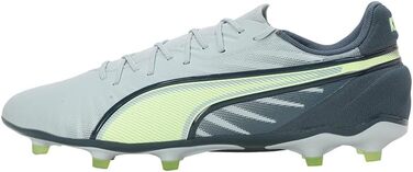 Футбольне взуття PUMA King Match Fg/Ag (41 EU) – унісекс, кольори: Frosted Dew, Fizzy Apple, Gray Skies