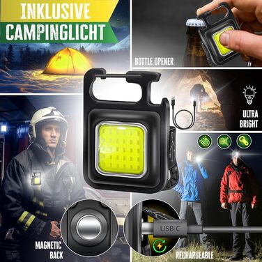 Сплячий мішок KESSER® Outdoor | Дека-сплячий мішок 3-4 сезони | Спальний мішок для дорослих та дітей | Легкий, теплий, водонепроникний | з ліхтариком та кишенькою, чорний, 220 x 83 см