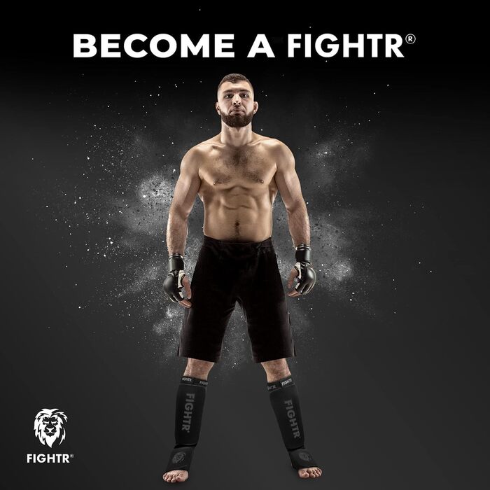FIGHTR Захисний шолом для боксу та єдиноборств, регульований розмір, для спарингу, MMA, муай-тай, кікбоксингу, максимальний захист