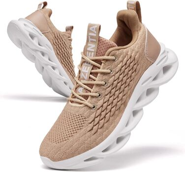 Чоловічі кросівки для бігу, тенісу та фітнесу. Легкі, дихаючі, зелені (45 EU, коричневий)