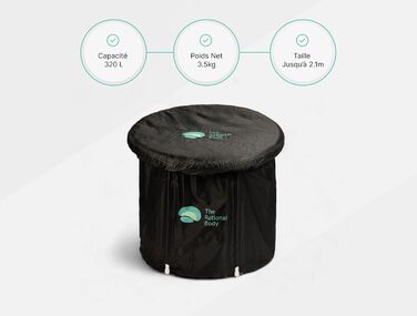 Льодяна ванна для відновлення, портативний Ice Bath Recovery Pod, для спортивної реабілітації, холодова терапія