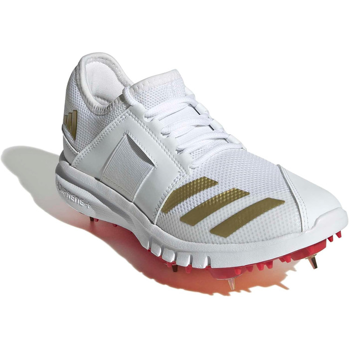 Кросівки дитячі adidas Howzat Spike Junior, 39 1/3 EU, білий/золотий/рубіновий