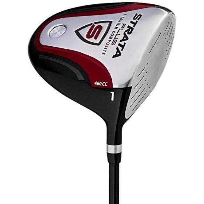 Набір для гольфу STRATA: повний комплект обладнання (драйвер, клюки, гібриди, айрони, паттер, сумка)