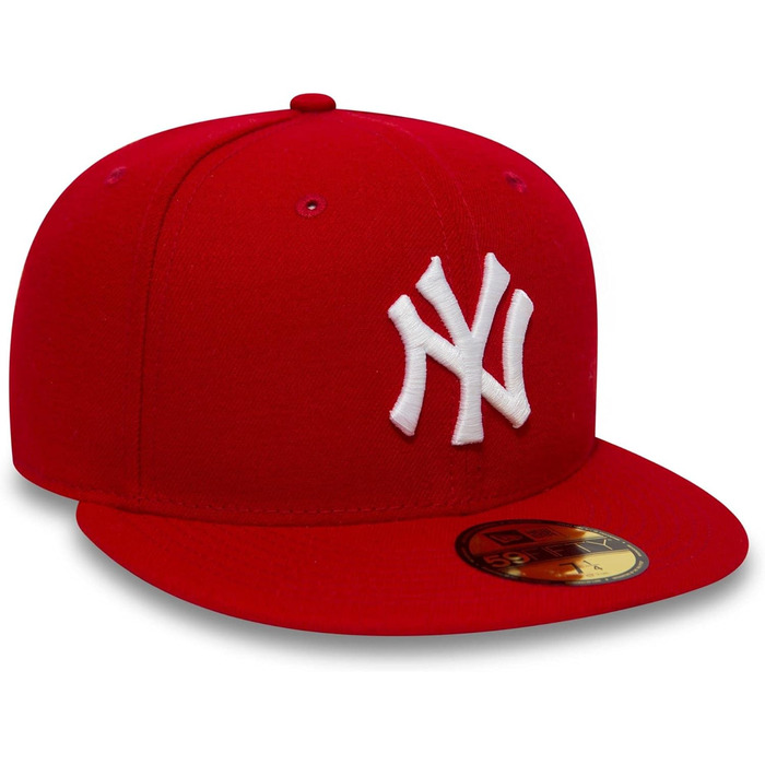 Кепка New Era New York Yankees 59fifty MLB Basic чорна/біла (однорозмірні)