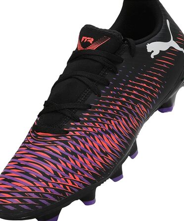 Жіночі футбольні бутси PUMA Future 8 Play FG/AG, 38 EU, Puma Black/Puma White/Glowing Red