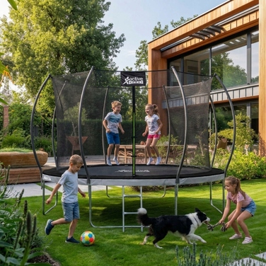 Батут із сіткою Active Hobby 374 см FT 12 (365-374 см)