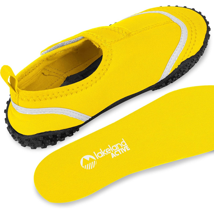 Активні водяні черевики Lakeland Seathwaite для хлопчиків, жовті, розмір 25 EU, просте застібання