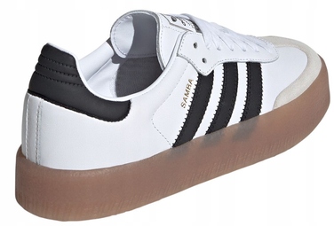 Жіночі кросівки adidas Sambae JI1349 білі, шкіряні, 38 2/3