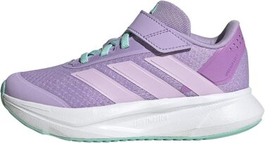 Дитячі кросівки Adidas Duramo SL2 Hook and Loop - унісекс, 34 EU, кольори: Powder Plum, Ice Lavender, Flash Aqua