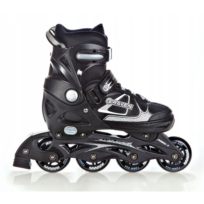 Регульовані ролики RAVEN Spirit, Black/White, розмір 37-40
