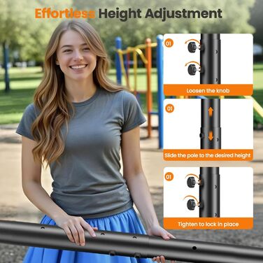 Баскетбольний кошик Lischwert вуличний регульований, професійний стійкий з колесами для дорослих, великий розмір BK