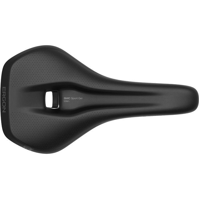 Ергономічне велосипедне сідло Ergon SMC Sport Gel для MTB, гель, чорне, розмір S/M