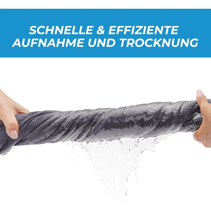 Рушник для фітнесу з мікрофібри 120x50 см - швидковисихаючий, з кишенею на блискавці, м'який спортивний рушник для спортзалу та тренажерного залу (120 x 50 см, сірий)