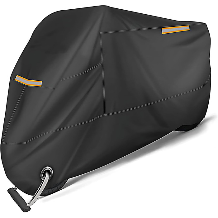Захисний чохол для мотоцикла XXL, вологостійкий, 210D Oxford, з отворами для замка, для скутера, мопеда, моторолера (245x105x125 см)