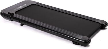 Електрична бігова доріжка TechFit WP-500 для дому, складана, 2 к.с., 6 програм, 16 швидкостей до 7 км/год, LCD-дисплей, чорна, універсальний розмір