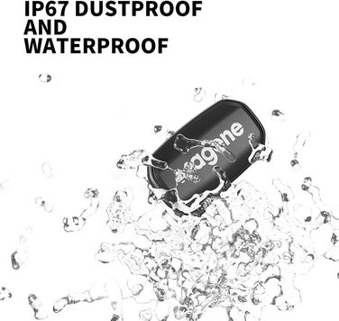 Пульсометр Magene H303 з нагрудним датчиком, ANT+/Bluetooth, сумісний з iOS/Android