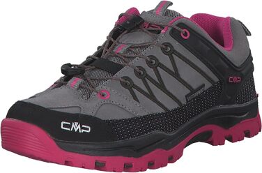 CMP Дитячі трекінгові черевики Rigel Low Wp для дітей, 34 EU, Mandorla Fuxia