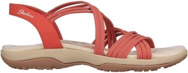 Сандли Skechers Reggae Slim Sunnysides для жінок (35 EU, Оранжевий)