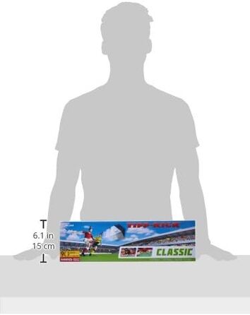 TIPP-KICK Classic 80x47 см – ігровий набір з 2 гравцями, 2 воротарями, 2 пластиковими воротами, 2 м'ячами, фетровим полем