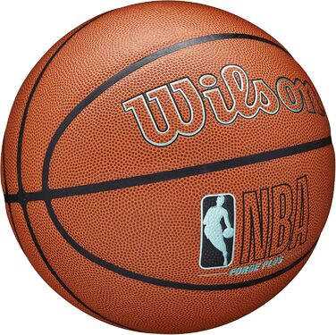 Баскетбольний м'яч Wilson NBA Forge Plus Eco №7 для залу та вулиці, помаранчевий