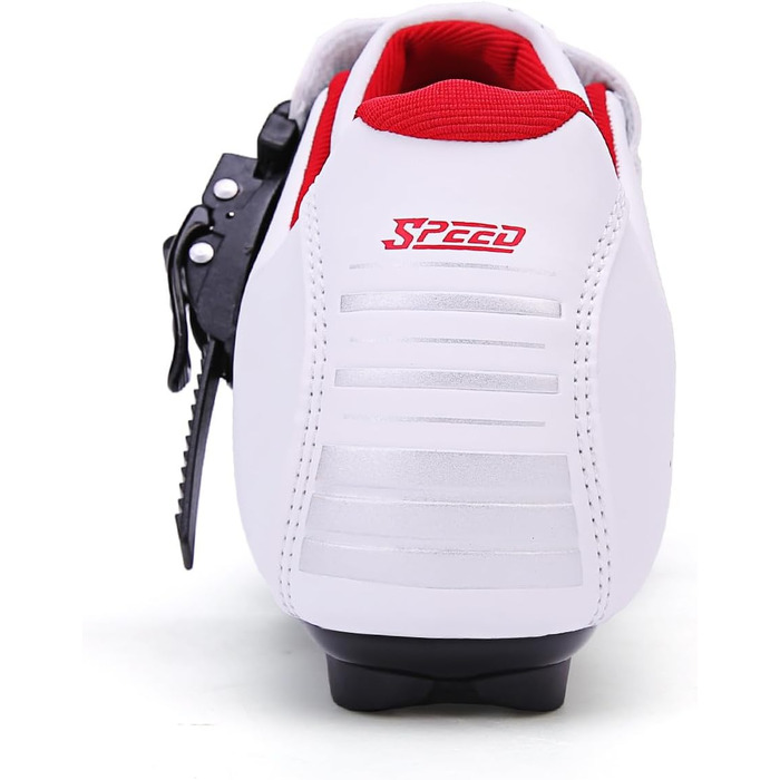 Велосипедні черевики для жінок та чоловіків MTB, Radsport, Mountainbike, кросівки, дихаючі, outdoor, велосипедні, Spin, MTB (44 EU, білий, червоний)