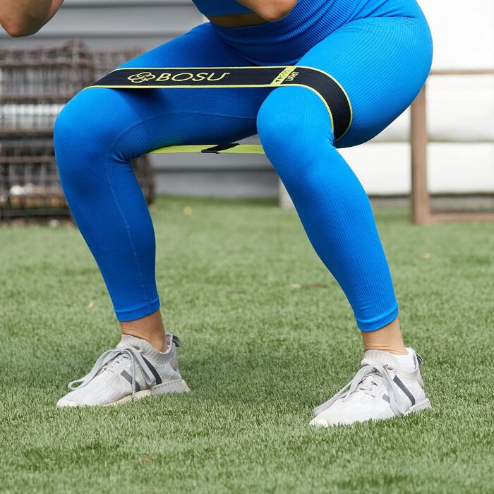 Еластичні стрічки Bosu для фітнесу (3 шт.), різнокольорові