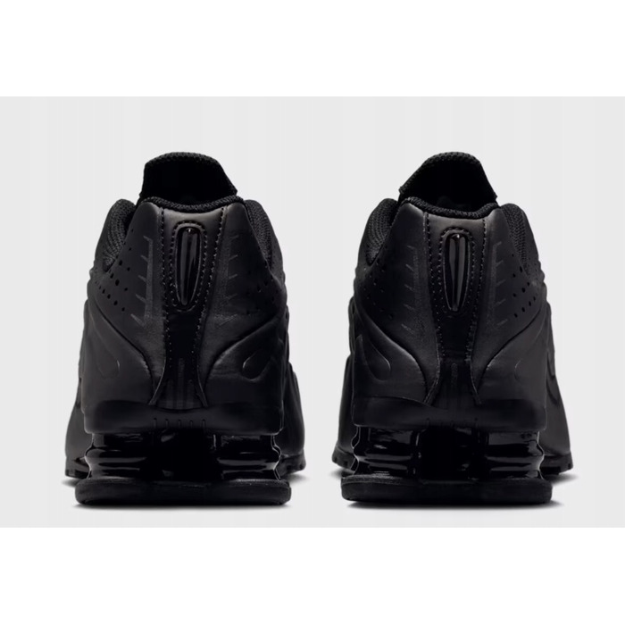Кросівки Nike Shox R4 (GS) жіночі/підліткові, чорні, комфортні, р. 37,5
