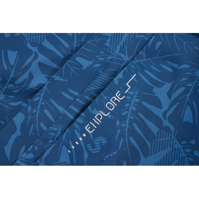 Чоловіча куртка: водонепроникна вітрозахисна софтшел куртка-бомбер, камуфляж, легка літня, M 6288, темно-синій