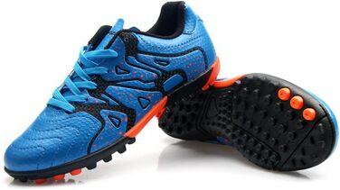 Дитячі футбольні бутси Msport для хлопчиків, спортивне взуття, антиковзаючі, дихаючі (40 EU, Mod1, блакитні)