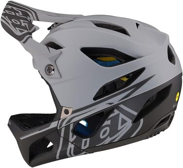 Шолом Troy Lee Designs Stage для даунхілу, MIPS, вентиляція, легкий, MTB, BMX, для дорослих, сірий XL/2XL