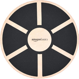 Балансувальна дошка Amazon Basics з дерева, чорна