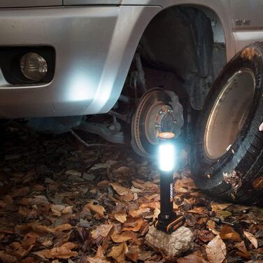 WORX WX027.9 LED лампа 4-в-1: акумуляторна багатофункціональна лампа 20V, 120-510 Lumen для кемпінгу, подорожей та інших потреб (без акумулятора та зарядного пристрою)