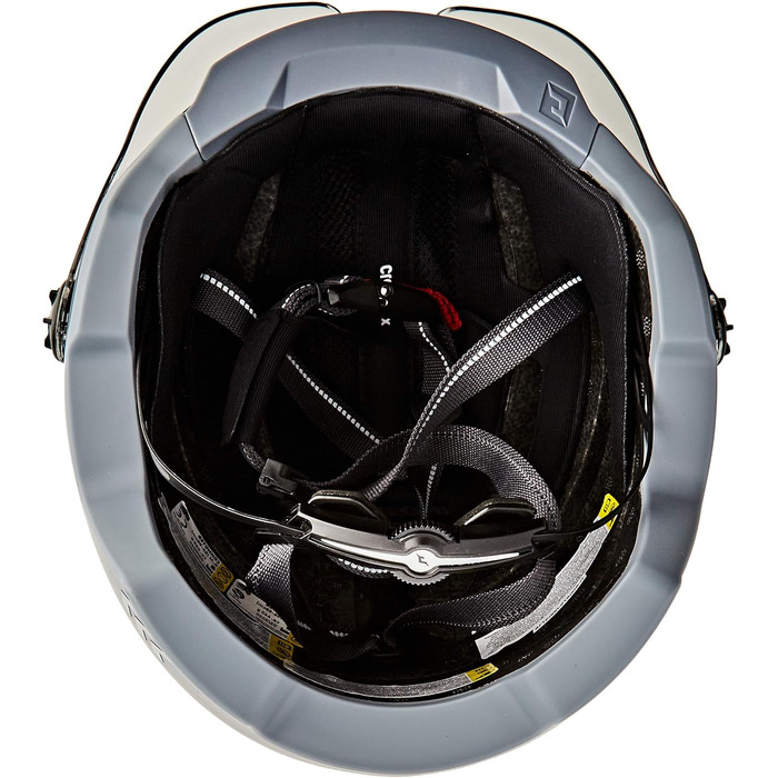 Велосипедний шолом Cratoni Commuter Pedelec, сірий/чорний, універсальний розмір