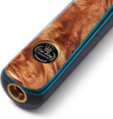 Cue-King Premier 300: Більярдний кий для снукеру, ручної роботи, 144.8 см, 510.3 г, з кейсом, телескопічним подовженням, з мікрофібровим рушником