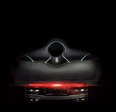 Велосипедне сідло Wheel-Up, широке, 16 мм